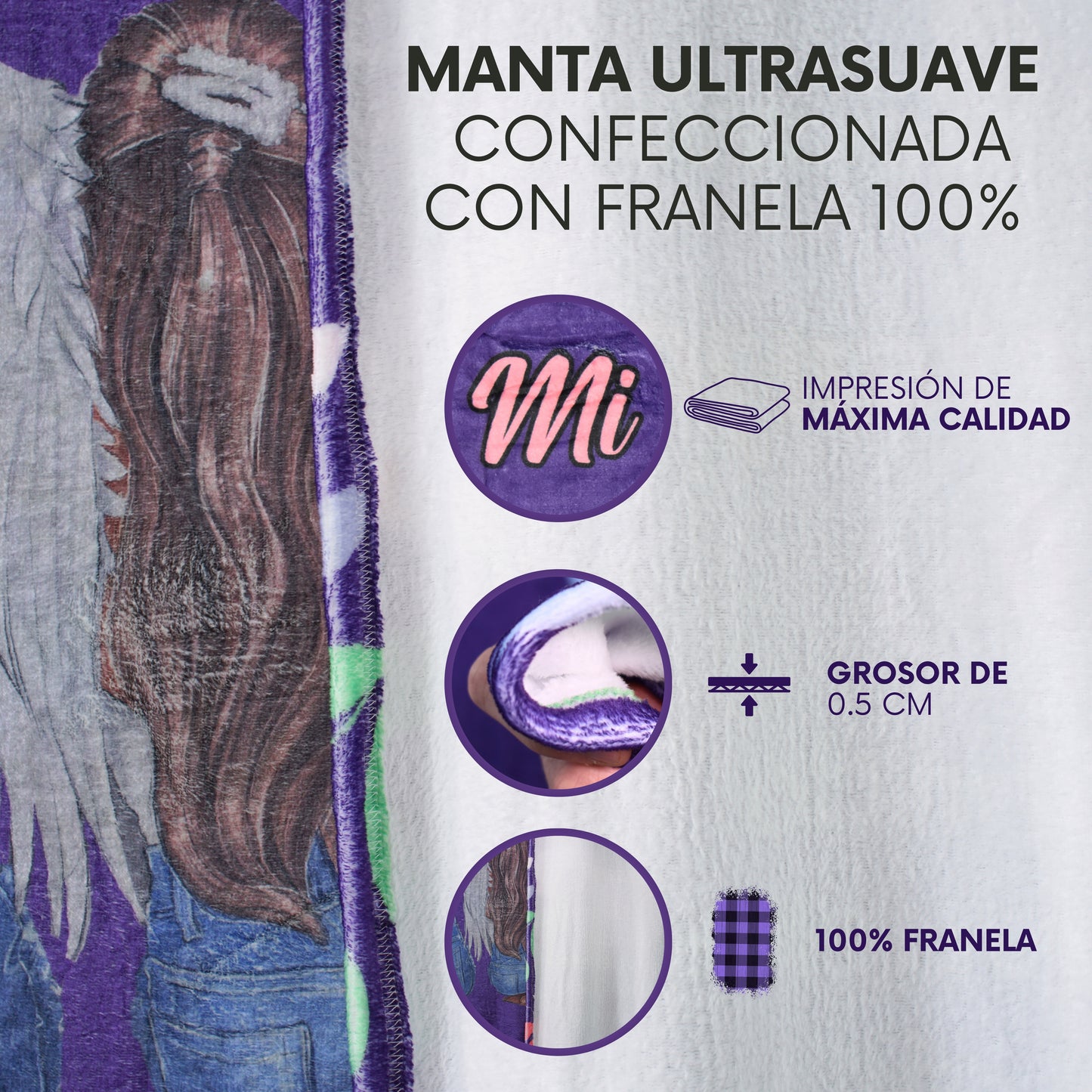 Manta CONFY para tu querida hija